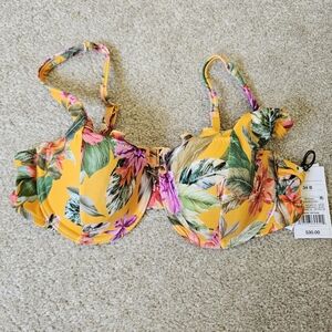 NWT Shade & Shore Women Bikini Top Bra 34B